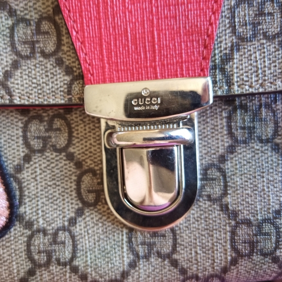 Excellent & Rare Gucci Children's Tiger Supreme Crossbody Bag - Picture 10 of 13